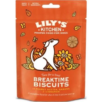  Lily's Kitchen Breaktime Biscuits Dog Treats - 80G 
