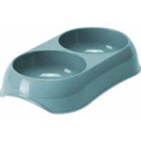Moderna Double Gusto-Food Bowl 2x200ml Blue