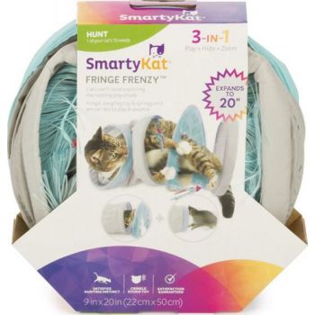  SmartyKat® Fringe Frenzy™ Cat Activity Tunnel 