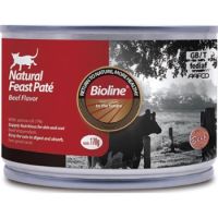 Bioline Natural Feast Pate Cat Can Beef Flavor 170g