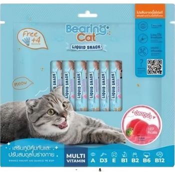  Bearing Cat Liquid Snack Tuna (16+4 sachets 