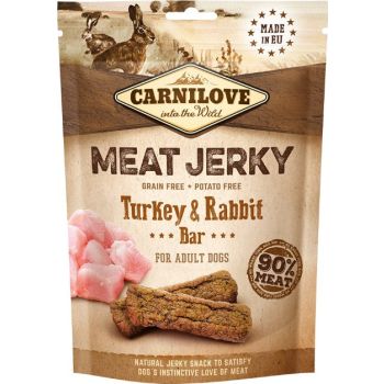  Carnilove Jerky Snack Turkey & Rabbit Bar 100g 