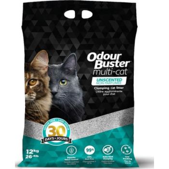  Odour Buster Multi Cat Clumping Litter 12kg 