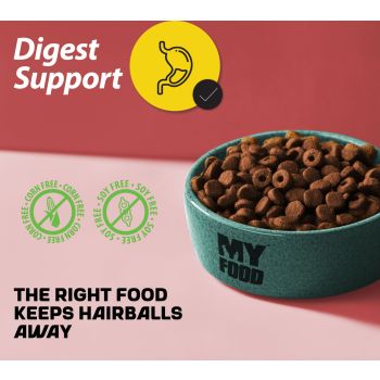  Myfood Superpremium Dry Food for Adult Cats with Lamb and Rice 1.5 kg 