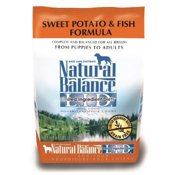  Natural Balance Sweet Potato & Fish Formula 4.5 Lb 