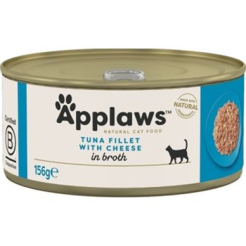  Applaws Cat Wet Food  Tuna with Cheese 156g Tin 