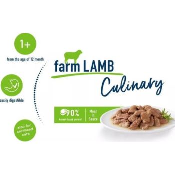  Happy Cat MIS Culinary Farm Lamb Wet Cat Food 85g 