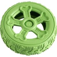 Miss Bear Colorful Rubber Tyre Dog Chew Toy - 5 inch (Medium Dogs)