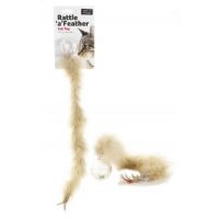 Sharples 'N' Grant Rattle 'A' Feather Cat Toys