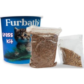  Furbath Grass Kit for Cats - 12g 