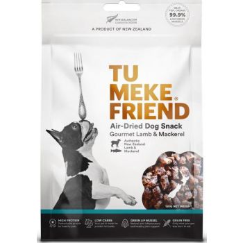  Tu Meke Friend Air Dried Dog Snack Gourmet Lamb & Mackerel 150g 