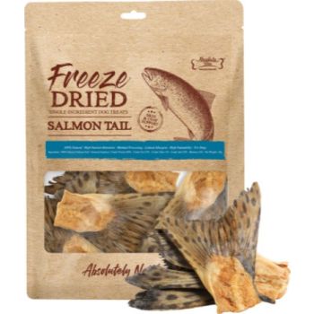  Absolute Bites Freeze Dried Dog Treats - Salmon Tail 40g 