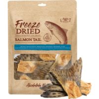 Absolute Bites Freeze Dried Dog Treats - Salmon Tail 40g