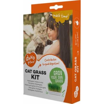  Duvo+ Cat Grass Kit - 70g - 17,5x13x3cm 