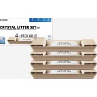 PETKIT Crystal Litter Set - 4 Packs - Exclusively for Purobot Crystal Duo litter boxes