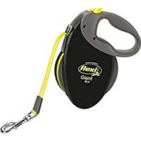 Flexi Giant M Tape 8 m, black/ neon