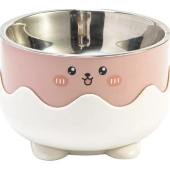  Saas Pet Bowl With Steel 14*9cm 