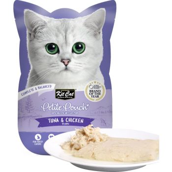  Kit Cat Petite Pouch Wet Food Tuna & Chicken 70g 