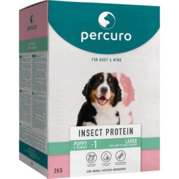  Percuro Insect Protein Puppy Large Breed Dry Dog Food 2KG 