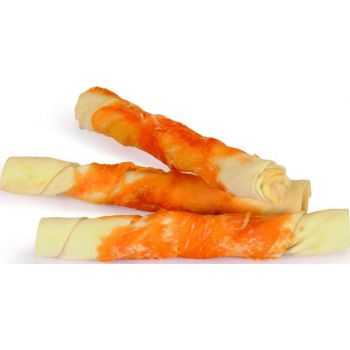  Camon Knotted Rawhide Bone With Chicken(3Pcs) 140G 