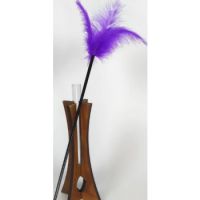 Go Cat Ostrich Tickler purple In Color