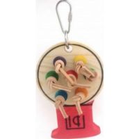 VanPet Bird Toy Natural And Clean 02608 -16 x 8cm