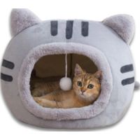 SAAS CAT HOUSE BEDS M GRAY 40*40*32 CM