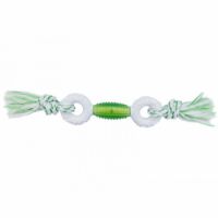 Double Nylon Dumbbell with TPR Core & Dental Rope Ends