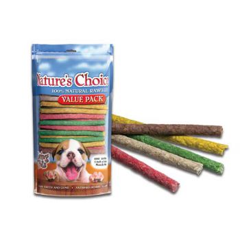  Natureâ€™s Choice 5" Assorted Munchy Sticks Value Pack 