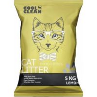 Cool Clean Clumping Cat Litter Lemon 5kg