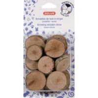 GNAWING WOODEN SLICES FOR RODENTS