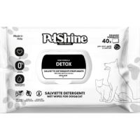 PetShine Wet Wipes Detox 40Pcs