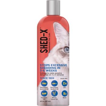  Synergy Labs Shed-X Supplement for Cats 8 oz - 237 ml 