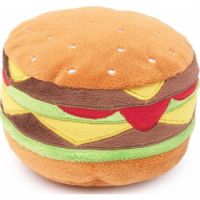 FuzzYard Hamburger Plush Dog Toys