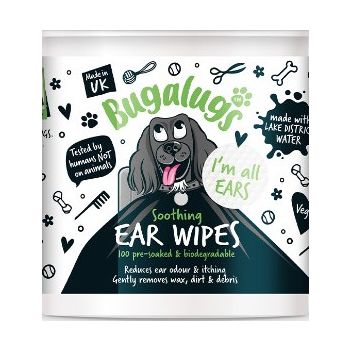  Bugalugs Soothing Ear Wipes 100pcs 