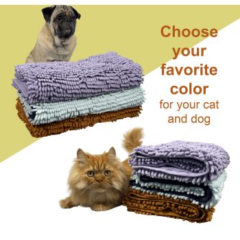  Pet Towel - Microfiber - Light Brown 