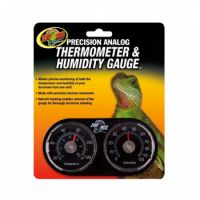 Zoo Med Analog Thermometer & Humidity Gauge / Hygrometer
