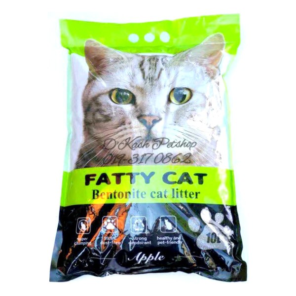 fatty cat litter