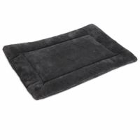 PETMATE 28.5 X 18.5 KENNEL MAT ~ GRAY 30-50LBS