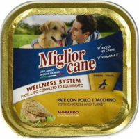 Miglior Cane Chicken and Turkey Dog Wet Food, 150g