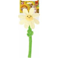 FOFOS Sunflower Crinkle Rope Dog Toys