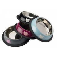 Gamelle Bicolore Tete de Chat - Blue Color