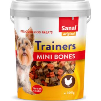 SANAL DOG Dog Trainers Mini Bones 300g 