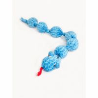 XXL Large Squeaker Ball Snake / Blue