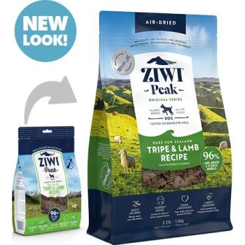  ZIWI Peak Air-Dried Tripe & Lamb Recipe Dry Dog Food 1kg 