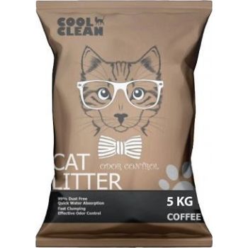  Cool Clean Clumping Cat Litter Coffee 5kg 