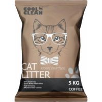 Cool Clean Clumping Cat Litter Coffee 5kg
