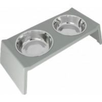 Pawsitiv Mr Dinner set Bowl  Grey M+M