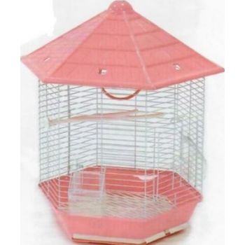  BIRD CAGE 44.6x39x53.5cm (Finch,Budgie&Canary),GREEN,BLUE,Yellow Color Only 