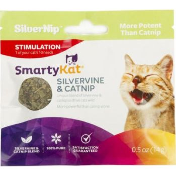  SmartyKat® Silvervine & Catnip 0.5 Oz. 